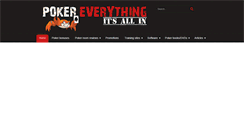 Desktop Screenshot of pokereverything.com